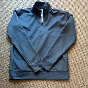 Southern Tide Light Blue Quarter-Zip Pullover